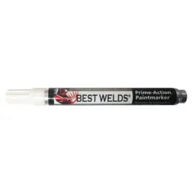 900-paintmkr-wht Best Welds - Prime-action Paint Marker Reversible