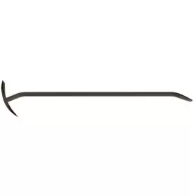 2-nail Bon Tool 14-840 Wrecking Pry Bar 48 Inch Forged Steel Ergonomic Slots Hex Stock
