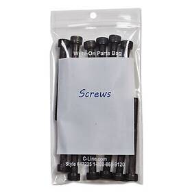 C-line 038944472355 C-line Write-on Poly Bags 2 Mil 3 Inch X 5 Clear 1 000/carton 47235 Inc