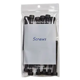 C-line 038944472355 Write-on Poly Bags 2 Mil 3 Inch X 5 Clear 1 000/carton 47235 Inc