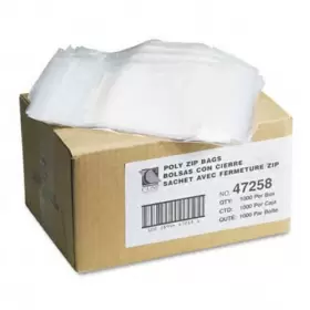47258 C-line Products Write-on Small Parts Bags - 8 Inch X 5 Poly 1000 / Box