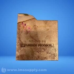 Carbide Products Inc 2099152 Machined Metal Block 3 Inch X Rsip