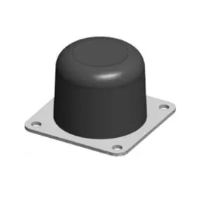 017111-125n Conductix Wampfler Rubber Bumper 125 Nr 71 Shore A Mfgd