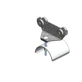 023571 Conductix Wampfler Standard Duty C-track Cable Trolley Mfgd