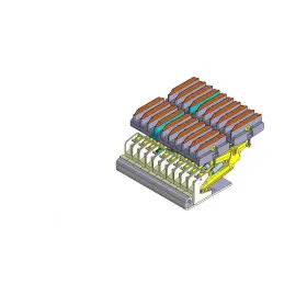 081509-0843 Conductix Wampfler 815 Series Conductor Rail Mfgd