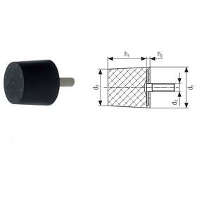 Conductix Wampfler Xa-017220-050x050-1 Bumper / Buffer Rubber Mfgd