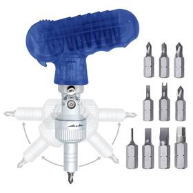Harita 759532943780 Magnetic Ratcheting Screwdriver Set T-handle Design Torque Wrench Set