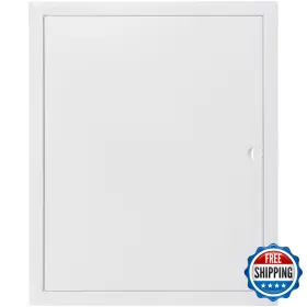 B0dh89yg23 Hvac Ov 16 X 20 Inch Metal Access Panel For Drywall - White Rectangular
