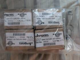 Jergens 39532 Lot Of Sine Fixture Key 5/8 Diameter Ball Lock