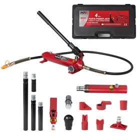 Maxority Max0004 4 Ton 8800 Lbs Capacity Porta Power Jack Hydraulic Ram Auto Body Frame Coll