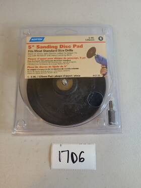 Norton 43135 - Sanding Disc Pad 5 Inches New Usa Made 17d6 Inch Sander