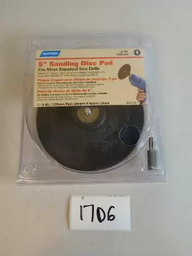 43135 Norton - Sanding Disc Pad 5 Inches New Usa Made 17d6 Inch Sander
