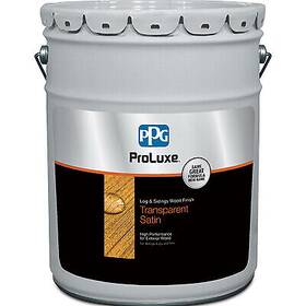 Ppg 056198656017 Proluxe Cetol Log And Siding Wood Finish Satin Teak Liquid 5 Gal Pail