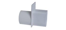 Stegmeier 844752004295 Dea Frontier Deck Drain End Adapter White