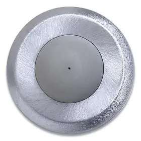 Dt100085 Tell 737874560278 Convex Wall Bumper 2.5 Inch X 0.75 Satin Chrome/gray