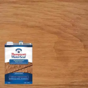 Thompsons Waterseal 032053418419 Waterproofing Wood Stain And Sealer Transparent Chestnut Brown 1 Gal Br