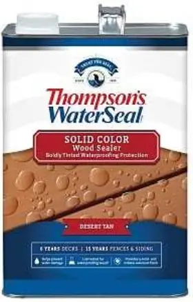 Th.093701-16 Thompsons Waterseal Wood Sealer Solid Desert Tan 1 Gal