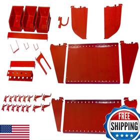 Wall Control B00erid1fc Kt-400-wrk R Slotted Tool Board Workstation Accessory Kit For