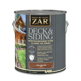 Zar 079941676131 67613 Stain Wd Sm-trans Oak Brown Ga