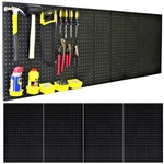 Wallpeg Pegboard Kit 4-PACK 24X16 Organizer Usa Made, Home Garage Office New. Price: $91.87.