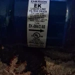 Emerson Liquid Line Filter Drier EK-084/2.6S Blue 650 Psig New. Price: $24.99.