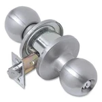 Tell Manufacturing 24355018 Knob Lockset Satin Stainless Steel New. Price: $49.28.
