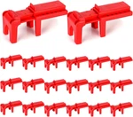 Ball Valve Lockout, Safety Lock, 2-1/2" Diameter, 20 Pack, Red New. Price: $133.29.