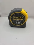 Stanley 33-725Y Fatmax Classic Tape Measure 25FT 1-1/4IN Blade Black/yellow Used. Price: $19.99.