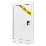 Bozzon Access Panel For Drywall 14 X 29 Inch Metal Key Lock, White New. Price: $97.99.