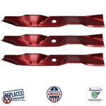 Mulching Blades Fits Exmark 60" Lazer Ultra Cut 103-6393-S 3PK New. Price: $52.95.