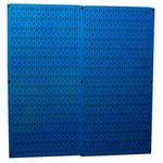 Wall Control Pegboard Pack- Panels Blue Metal 32"" X 3/4"" New. Price: $86.78.