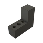 (new) Misumi Naams Nc Block L-shaped, 3 Hole ANL062. Price: $13.99.