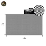 M-d Building Products 24X48 Expandable Aluminum Sheet Black New. Price: $85.99.