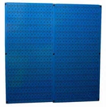 Wall Control Pegboard Blue Steel Metal Mounting Hardware 32 X 16 In. (2-PACK) New. Price: $58.47.