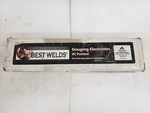 BX/50 Best Welds 22-043-003X Dc Copperclad Pointed Gouging Electrodes 1/4 12" New. Price: $22.50.