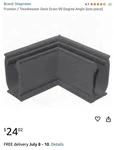 SDD90 Stegmeier Deck Drain Fitting Only $19 Compare To $24 Amazon New. Price: $19.00.
