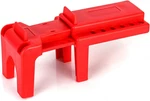 Ball Valve Lockout Safety Device -2-1/2 Pipe, Red, Holds Up To 5 Locks Max. New. Price: $17.99.