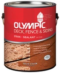 Deck, Fence & Siding Stain Sealant, Exterior, Latex, White Tint Base, 1-GAL. New. Price: $68.98.