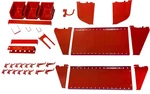 Red Slotted Tool Accessory Kit For Pegboard Workstations KT-400-WRK New. Price: $113.99.