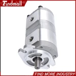 Findmall HGP-33A-F6/6R Hydraulic Tandem Double Gear Pump 17.46MM Shaft Reliable New. Price: $265.16.