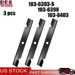 Set Blades For Exmark 60" Mower Deck Oem 103-6398 103-6403 103-6383 103-6393 New. Price: $42.50.