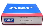 Skf 6314 2RS1 C3 Deep Groove Ball Bearing 70X150X25 (mm) New. Price: $134.48.