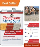 Thompsons Waterseal Waterproofer Clear 1 Gallon For Wood And Concrete New. Price: $35.99.