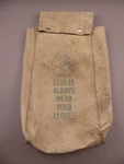 Klein Tools 5124-15 Always Wear Your Gloves Canvas Bag. 16" X 7.5" Vintage Used. Price: $34.00.