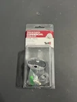 Tell DT100033 Aluminum Satin Chrome Silver Floor Mount Door Stop In. New. Price: $10.80.