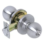 Tell Manufacturing 24355005 Heavy Duty Knob Lockset Satin Steel New. Price: $65.07.
