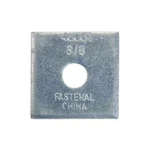 Fastenal 48661, 3/8" Square Channel Washer, Strut Flat Plate Fitting, Pc New. Price: $6.26.