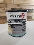 Rust-oleum Zinsser Weathered Wood Accelerator Water-based Stain Gray Quart New. Price: $32.09.