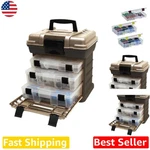 Plano Molding 1363 Stow Go Toolbox, Impact-resistant, 4 Compartments, Gray New. Price: $84.59.
